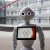 Das Bild zeigt den Roboter Charly, er schaut in die Kamera.