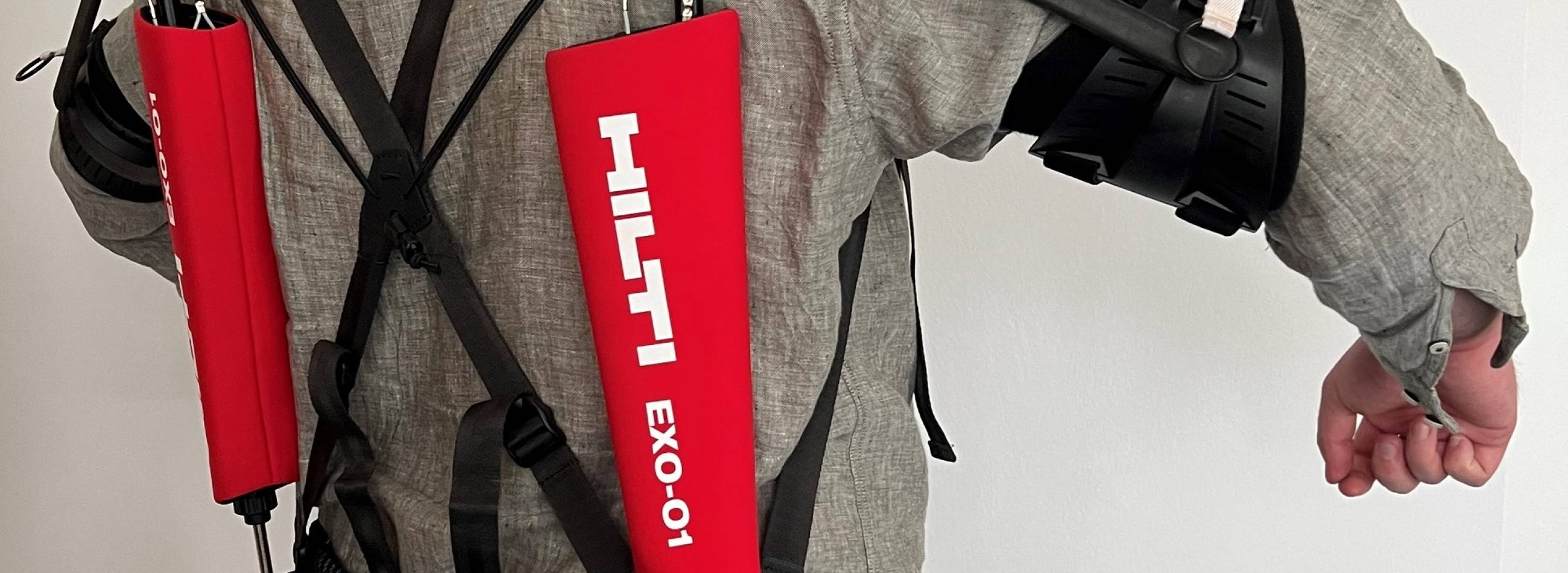 Passives Exoskelett „HILTI EXO01“ DemonstratorenManagement