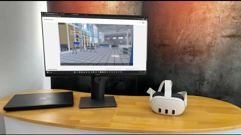 Digitale Elbfabrik – den digitalen Zwilling echtzeitnah mit VR erleben