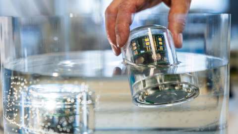 Mobiler Sensor in einer Unterwasseranwendung
