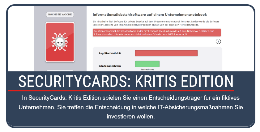 SecurityCards KRITIS Edition