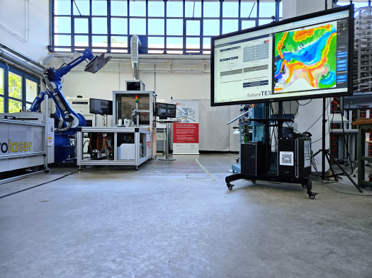 Panel in der STFI-Modellfabrik