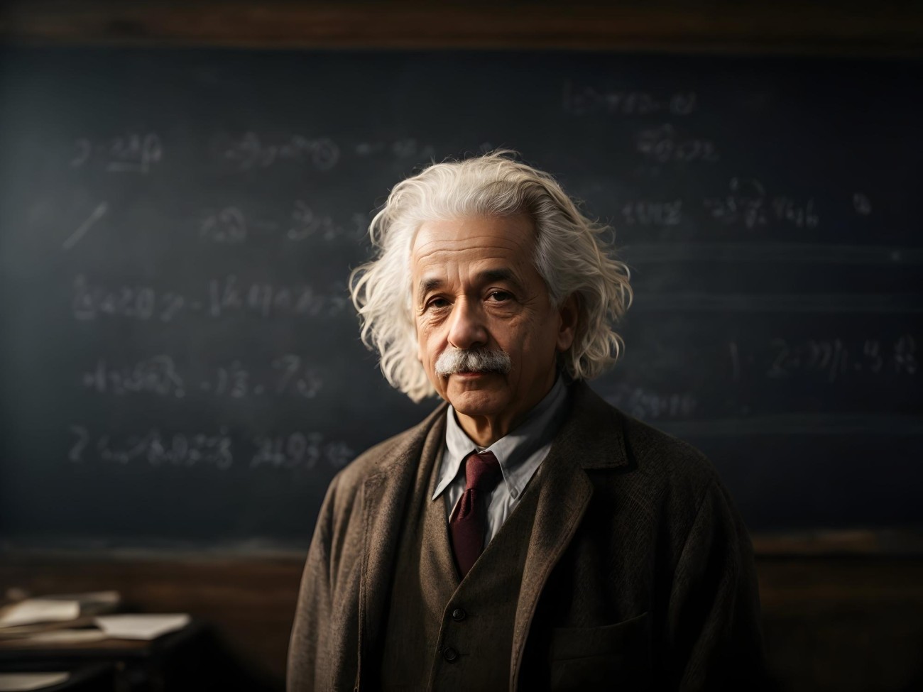 Portrait von Albert Einstein