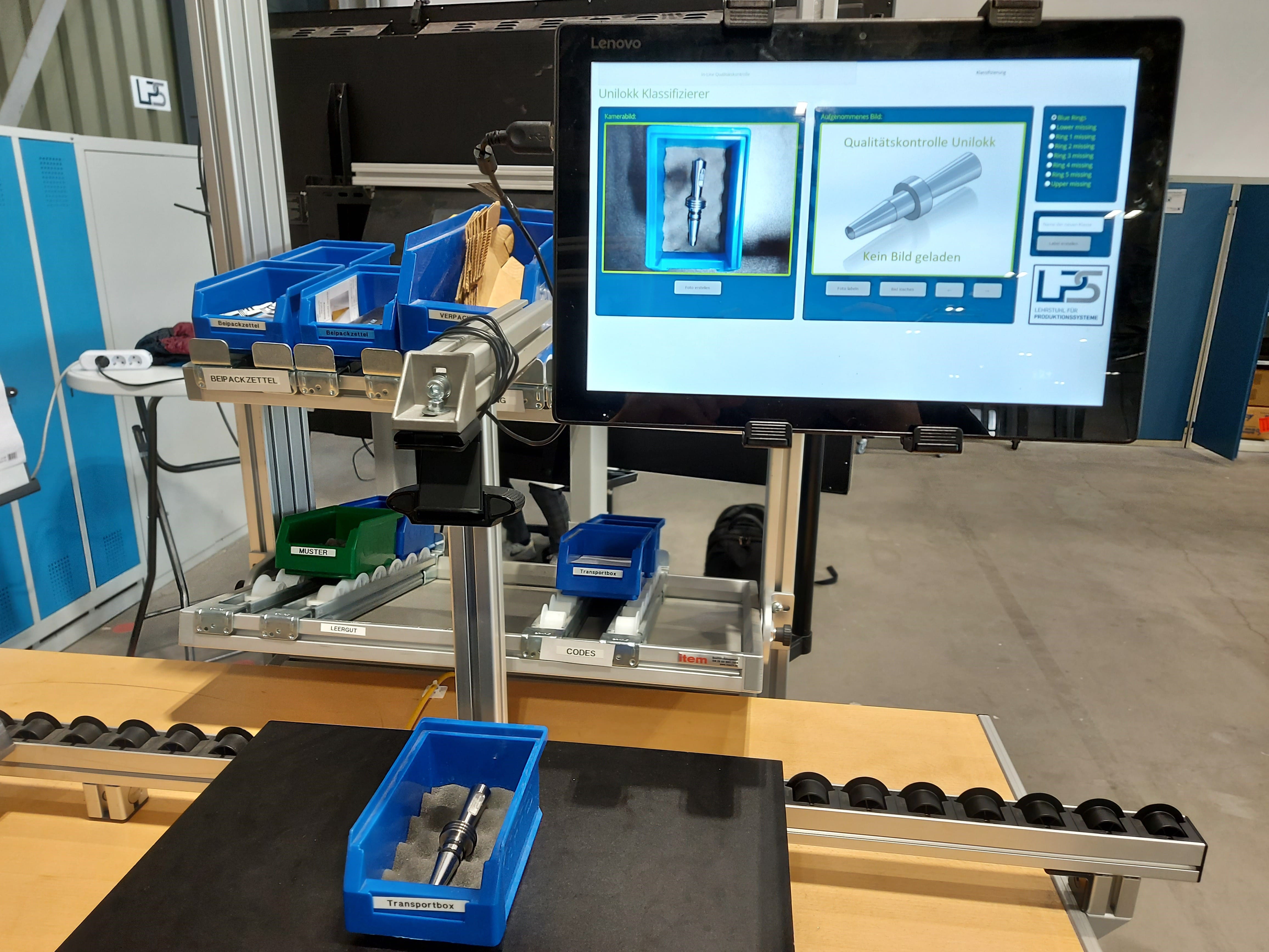 Maschinen Zur Qualitätskontrolle Technischer Teile